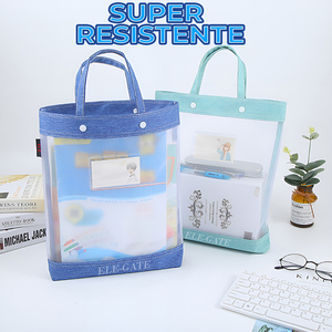 Zaino trasparente con design in rete rinforzata per durabilità ed eleganza - Product Image 2