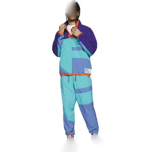 ชุดเสื้อกันลมและกางเกงสำหรับผู้ชายชุดวอร์มหลากสีสำหรับออกกำลังกาย - Product Image 1