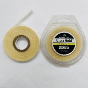 Vente en gros 3 mètres de ruban <span class=keywords><strong>adhésif</strong></span> double face blanc pour <span class=keywords><strong>extension</strong></span> de <span class=keywords><strong>cheveux</strong></span> et ajustement de perruque outils d'<span class=keywords><strong>extension</strong></span> de <span class=keywords><strong>cheveux</strong></span> - Product Image 2