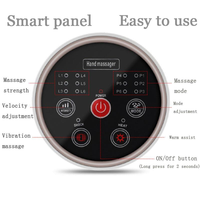 2025 Vente chaude Compression d'air électrique, chauffage, vibration Machine de massage des mains Masseur Realxion à la main domestique