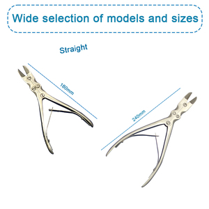 Pince de coupe osseuse vétérinaire à Double action de haute qualité droite en acier inoxydable orthopédique à Double articulation - Product Image 3