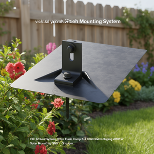 Kit de Montaje Solar K2 Solar Systems Flash Comp Dark 4000157 - Product Image 3