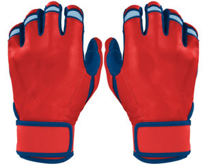 Guantes de bateo de béisbol duraderos y flexibles diseñados para jugadores jóvenes y adultos con características personalizables - Product Image 2