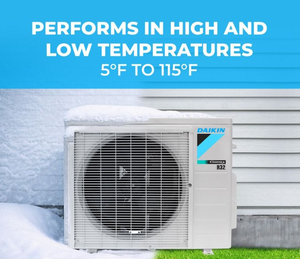 En stock, prêt à être expédié Daikin ®   Système de pompe à chaleur murale monozone 9 000 BTU Entra 18 SEER2 Mini-Split R32 |   230V - Product Image 3