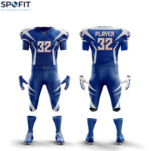 Maillots de football américain de dernière génération, uniformes en gros, personnalisés, manches courtes, noms d'équipe personnalisés, uniforme de football américain - Product Image 4