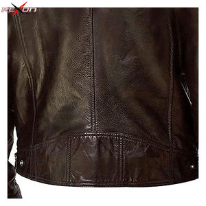 <b>Men</b> Leather <b>Jackets</b> Plus Size <b>Mens</b> Stand Collar Coats Leather Biker <b>Jackets</b> Motorcycle Leather <b>Jackets</b> Fashion Wear - Product Image 2