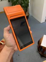 Terminal Point de Vente Portable 5,5 Pouces Système TPV Android Intelligent Android 11 Paiement PDV Avec Imprimante Thermique 58mm Caisse Enregistreuse