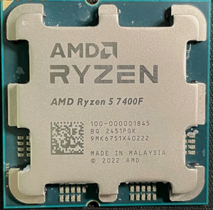 AMD Cho 5 7400f Máy Tính Để Bàn Bộ Vi Xử Lý 6 Lõi <span class=keywords><strong>12</strong></span> Chủ Đề 32 <span class=keywords><strong>MB</strong></span> Bộ Nhớ <span class=keywords><strong>Cache</strong></span> 3.7/5 Ghz Am4 Ổ Cắm Mới - Product Image 1