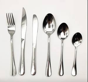 New Style Custom Metal Dining Silverware Cutlery Set Luxury <b>Knife</b> Fork & Spoon Handcrafted With Great Quality & Finishing Silver - Product Image 4