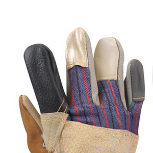 Guantes de trabajo de cuero para muebles de la mejor calidad, guantes de trabajo de aparejo canadiense, guantes de cuero para trabajo de carpintería de construcción de Pakistán - Product Image 4