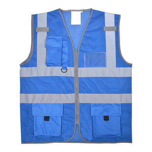 Chaleco de Seguridad Reflectante ANSI Clase 1 Totalmente Personalizado al por Mayor, Impermeable y con Luz LED Intermitente, OEM/ODM para Uso en Exteriores - Calidad Premium - Product Image 1