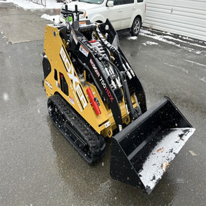 2023 Rayco Boxer 700HDX <b>stand</b> on Mini Skid Steer Loader 24.8HP Kubota Diesel Track Loader for Sale - Product Image 1