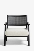 Chaise de salle à manger en bois massif écologique faite à la main, revêtement en coton, design moderne, garantie 1 an - Manish Art Handicrafts
