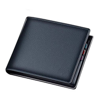 Dompet Kulit Asli Mewah Buatan Tangan |   Gaya Ramping Kasual Unisex |   Dompet Hiking Luar Ruangan Tahan Air Berkualitas Premium