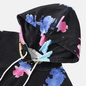 Sweats à capuche décontractés en molleton 100% coton, basiques et tendance, pour l'hiver, sublimation, unis, écologiques, teints en pièce, vente en gros, nouveau design - Product Image 6