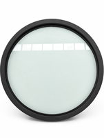 Fenêtre fixe en verre dépoli rond sur mesure, cadre en aluminium noir mat, pour bâtiment commercial moderne