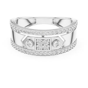 Anillo de Compromiso de Oro Amarillo de 14K con Diamante Cultivado en Laboratorio, Redondo, para Mujer |   0.48 Quilates |   Certificado por IGI - Product Image 3