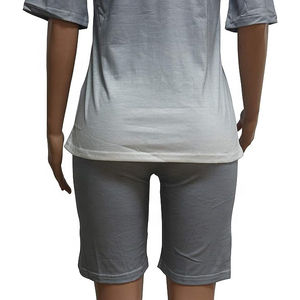 Offre Spéciale 2025 Logo personnalisé vêtements d'été pour femmes ensembles Slim Fit décontracté coton t-shirt et short 2 pièces ensemble ensembles pour femmes - Product Image 6