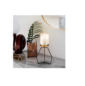 Style classique Offre Spéciale rétro chandelier ornements sous glaçure bougeoir en céramique pour cadeaux décoration de la maison - Product Image 1