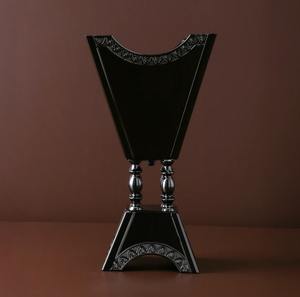 Quemador de incienso Bakhoor Chapado en plata metal decorativo estándar fragancia Bakhoor para decoración del hogar con diseño intrincado - Product Image 5