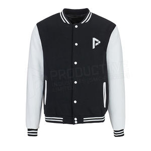 Veste en toile ajustée personnalisable pour homme avec manches en polyester, imperméable, pour l'hiver, option vente en gros, logo imprimé, vierge - Product Image 1