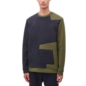 Sweat-shirt en molleton à col rond, léger, grande taille, personnalisable, avec logo écologique et options de double couleur, par BS 2026 - Product Image 3