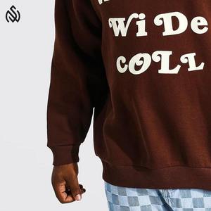 Fabricant pakistanais hommes Premium Hoodies Sweats à capuche unis coton surdimensionné bouffée impression sweat à capuche vierge - Product Image 5