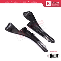 BSP1230 Moulure de pare-brise, bande de garniture de calandre, support gauche/droit pour Master MK3 NV400 Interstar Movano B 668100009R 668110012R