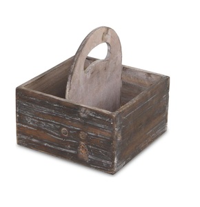 Nouveau Offre Spéciale 2025 Vaisselle Caddy en bois d'acacia Exportateur en gros Conception personnalisée Caddy en bois de manguier fabriqué à la main Meilleur fournisseur - Product Image 3