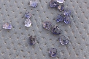 Piedras preciosas sueltas de 6-8MM de iolita azul de 50 piezas de alta calidad, lote de piedras preciosas naturales crudas, piedras en bruto de alta calidad - Product Image 4