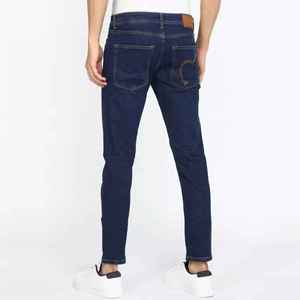 Collection Deep Navy Midnight, finition élégante de qualité supérieure, look professionnel raffiné, parfait pour les dîners et les événements, pantalon en denim. - Product Image 2