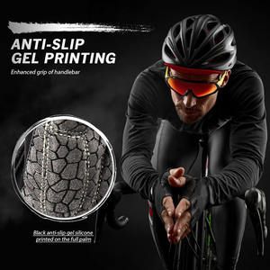 Gants de cyclisme haute performance Gants de course de fitness sans doigts en nylon polyester léger multicolore pour les sports de gymnastique en plein air - Product Image 5