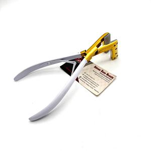 Alicates de extensión de cabello con cinta de acero inoxidable en tono dorado blanco Herramientas de extensión de cabello con logotipo personalizado - Product Image 6