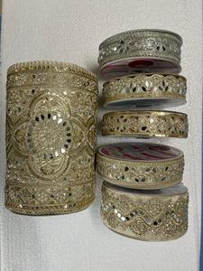 Cuentas de ganchillo de espejo de lujo hechas a medida, cordones de organza ecológicos en tamaños pequeños y grandes para reventa de Diseñadores de ropa de joyería - Product Image 2