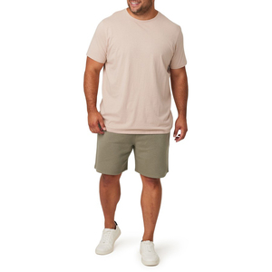 Pantalones cortos personalizables de gimnasio para hombre, chándal informal Unisex de algodón pesado, logotipo bordado, patrón sólido, de talla grande, informal personalizable - Product Image 5