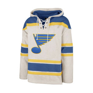 Logotipo personalizado Camisetas de hockey sobre hielo Capucha Encaje Sudadera con capucha Jersey de hockey Impresión por sublimación personalizada 100% Poliéster Transpirable - Product Image 5