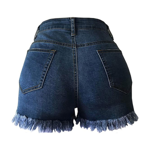 Shorts de Mezclilla Casuales Azul Claro de Verano 2025, Transpirables, Ecológicos, Resistentes al Viento, Personalizables, Servicio OEM, Precio al por Mayor - Product Image 2