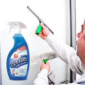 Limpiador de Vidrios Waha 500gx 12 Botellas Limpieza Eficaz de Manchas Difíciles - Product Image 3