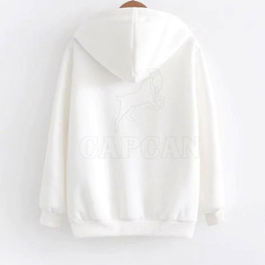 Nouveauté : Sweats à capuche pour femmes 100% coton, manches longues, décontractés, grandes tailles, logo personnalisé, style idéal pour l'hiver, prix bas - Product Image 2