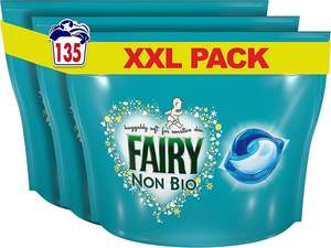 Fairy Non-Bio PODS, Lessive liquide en tablettes / capsules, 135 lavages (45 x 3) - Product Image 4