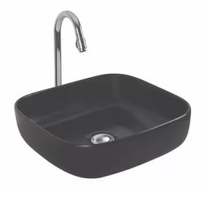 Lavabo de mesa de diseño azul Lavabo de baño Lavabo de mármol de cerámica Lavabo de mano de arte Lavabo de encimera - Product Image 2