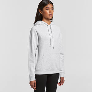 Sweat-shirt à capuche 100% coton avec poches avant pour femme, tissu de haute qualité - Product Image 4