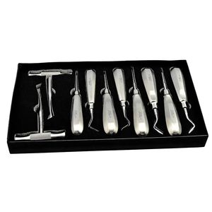 Elevador de raíz Dental de acero inoxidable de primera calidad, instrumento de cirugía Oral, extracción de dientes, elevadores dentales duraderos y autoclavables - Product Image 3