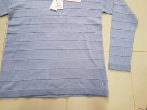 เสื้อสเวตเตอร์ผู้หญิงแขนยาวปกติ คอกลม สไตล์ลำลอง สำหรับฤดูใบไม้ร่วง ผลิตจากผ้าฝ้าย 100% ระบายอากาศได้ดี แบรนด์ดัง สินค้าส่งออกเกินความต้องการจากบังกลาเทศ - Product Image 2