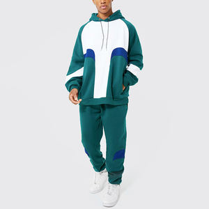 Chándal holgado para hombre, conjunto de dos piezas, ropa deportiva cómoda y elegante para gimnasio, correr, trotar, ejercicio y uso diario informal - Product Image 6