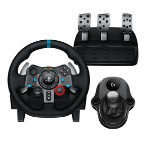 Volante de Carreras Logitech G29 Driving Force ORIGINAL AUTÉNTICO con Pedales y Palanca de Cambios G - Product Image 3