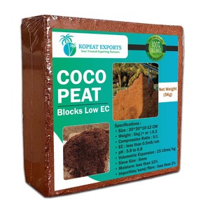 Bloque de Turba de Coco de 5 kg, Fibra de Coco Orgánica, Ideal para Jardinería Hidropónica, Horticultura y Preparación de Mezclas para Macetas - Product Image 6