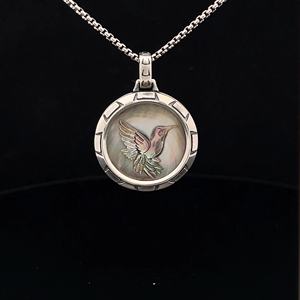 Colgante de Lagarto en Plata de Ley 925 |   Lapislázuli Natural |   Joyería Fina Personalizada para Hombre OEM |   Cantidad mínima de pedido: 1 pieza - Product Image 1