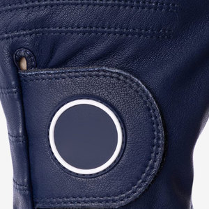 Gants de golf personnalisables en cuir de mouton véritable, respirants, pleine couleur, avec fermeture auto-agrippante, pour main droite, confortables - Product Image 6