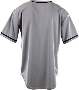 Quick Dry Breathable Baseball Jersey Comfortable <b>Mens</b> Plain Solid Color Baseball Jersey Made in Pakistan - Product Image 4